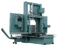 40" x 40" W.F. WELLS ... "AUTOMATIC" HORIZONTAL BANDSAW